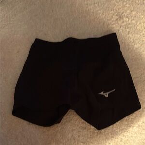 Mizuno Black Athletic Shorts for Performance